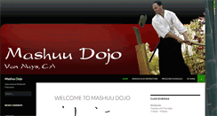 Desktop Screenshot of mashuudojo.com