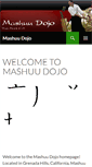 Mobile Screenshot of mashuudojo.com